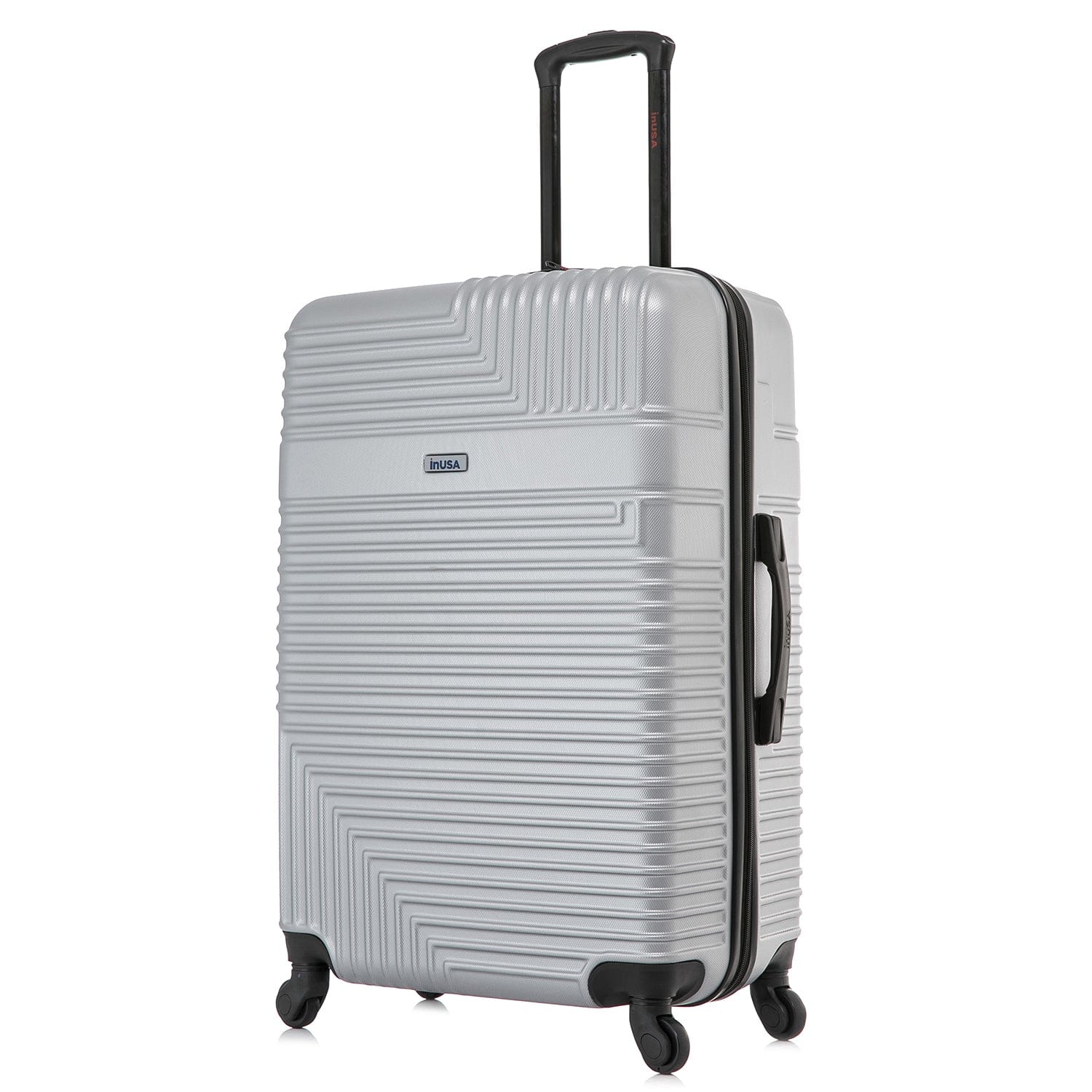 InUSA - Resilience Lightweight Hardside Spinner Luggage 28" - Silver