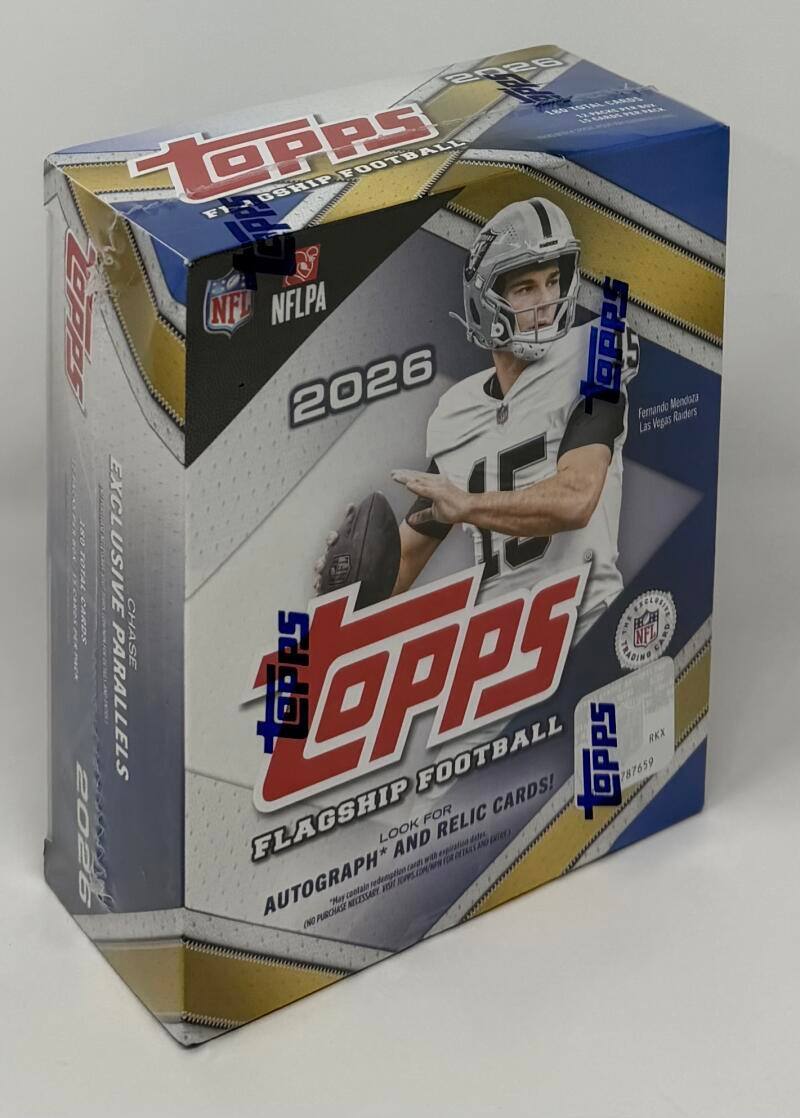 2026 Topps Flagship Football Exclusive Chase NFL Card Trading Parallels! Look for Relic Cards! Topps 787659 RKX and Autograph* (No Purchase Necessary)