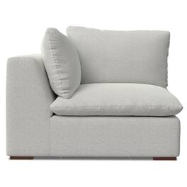 Simpli Home - Jasmine Corner Sofa Module in Performance Fabric - Cloud Grey