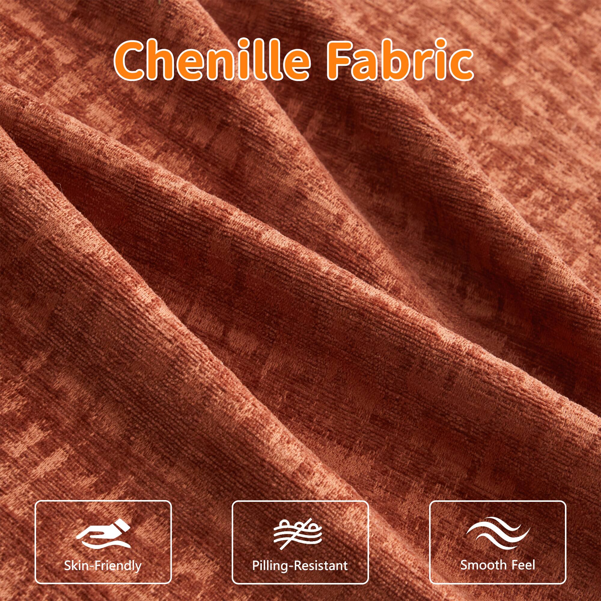 Chenille Fabric

- Skin-Friendly
- Pilling-Resistant
- Smooth Feel