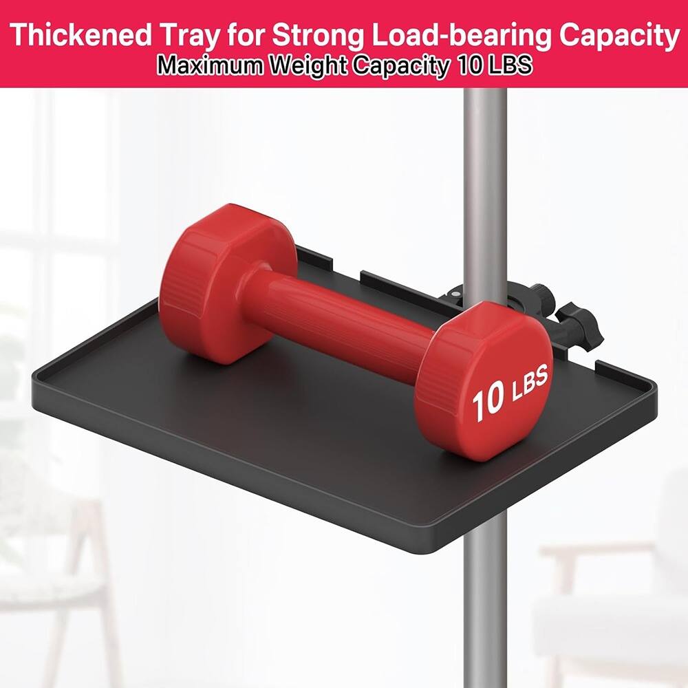 Thickened Tray for Strong Load-bearing Capacity  
Maximum Weight Capacity 10 LBS