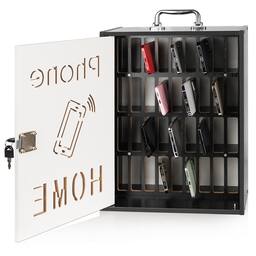 36 Grid Cabinet Black