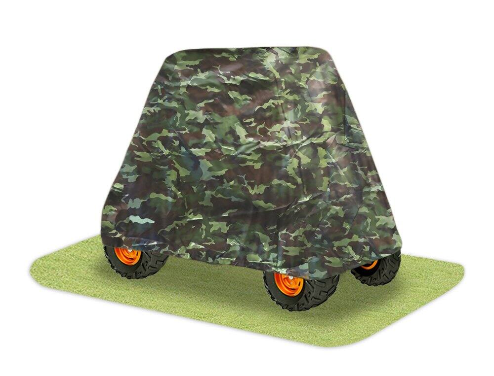 Front. Pyle - Pyle Universal UTV Vehicle Protective Cover - Waterproof Outdoor Protection for Up to 110" Vehicles (PCVUTV13).