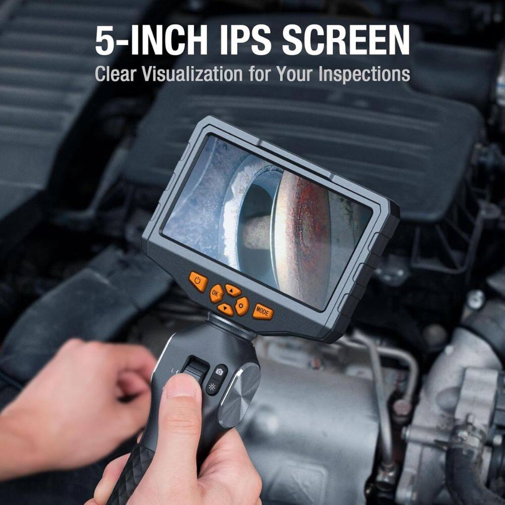 5-INCH IPS SCREEN  
Clear Visualization for Your Inspections