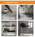 Detailed views
1. Lamp hanging hole
2. Foldable worktable
3. Shelf
4. Shelf