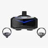 Front. Pimax - Crystal Super PCVR Headset - 50PPD, 3840x3840 per Eye - 127° FOV, Lightweight, for Flight/Racing Sims & VR Gaming - Black.