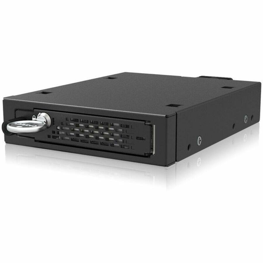 Alt View 5. Icy Dock - Icy Dock ToughArmor MB491V5K-B Drive Bay Adapter for 3.5" PCI Express 5.0 - MCIO 4i (SFF-TA-1016) Host Interface.