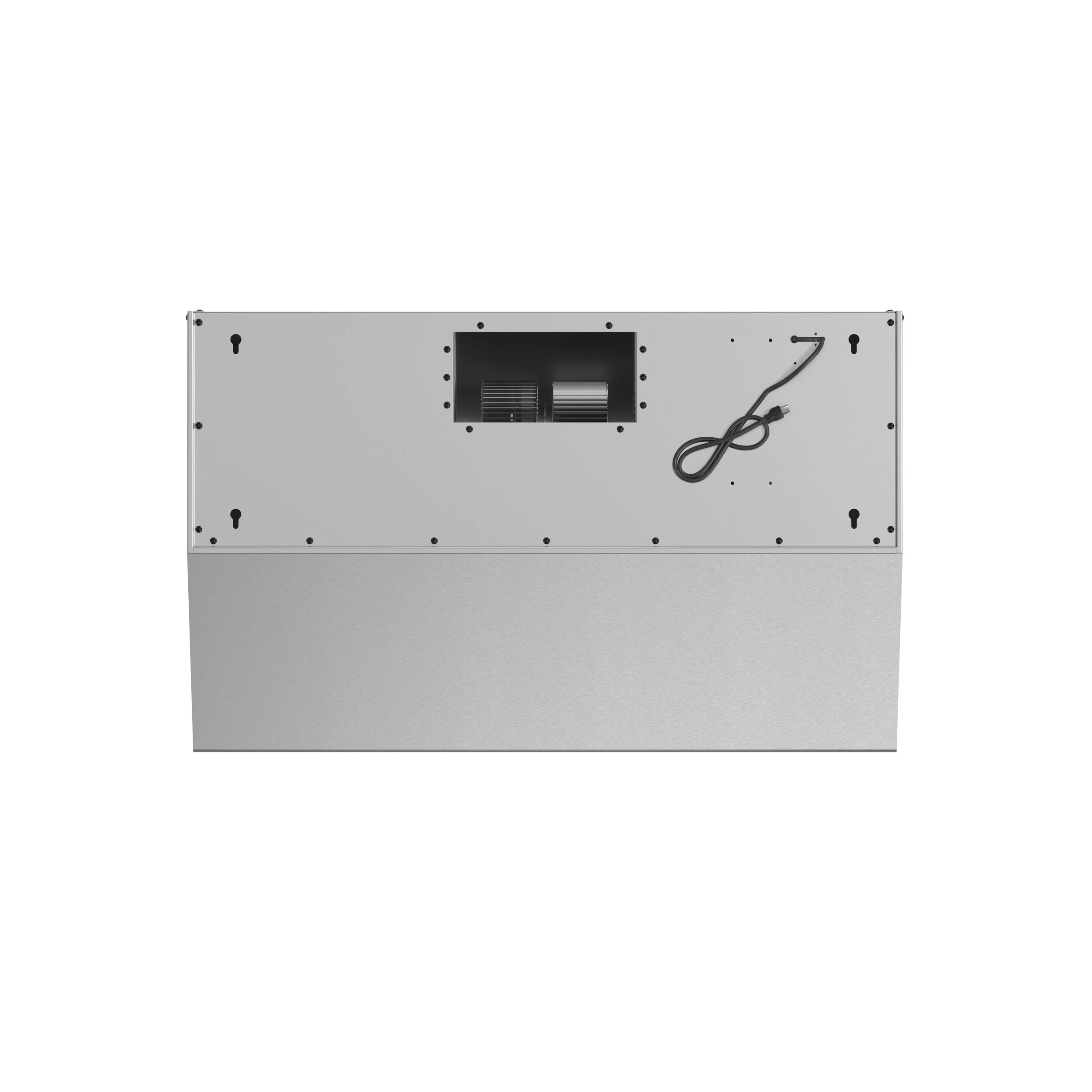 Alt View 2. Forno Appliances - Palazzo 36" Wall-Mounted Ducted Ventilation Range Hood - Silver.