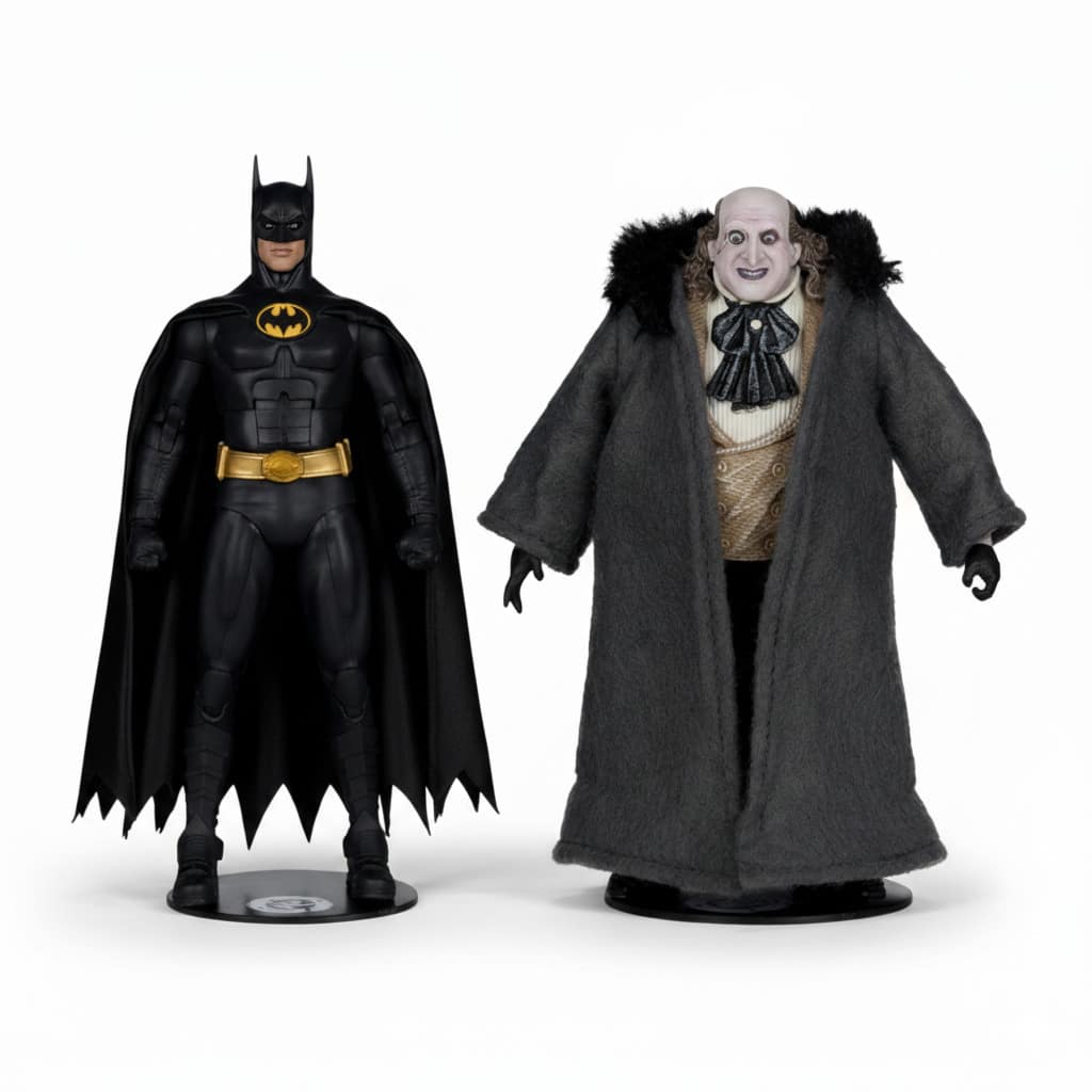 McFarlane Toys - Batman Returns the Movie: Batman and Penguin Action Figure