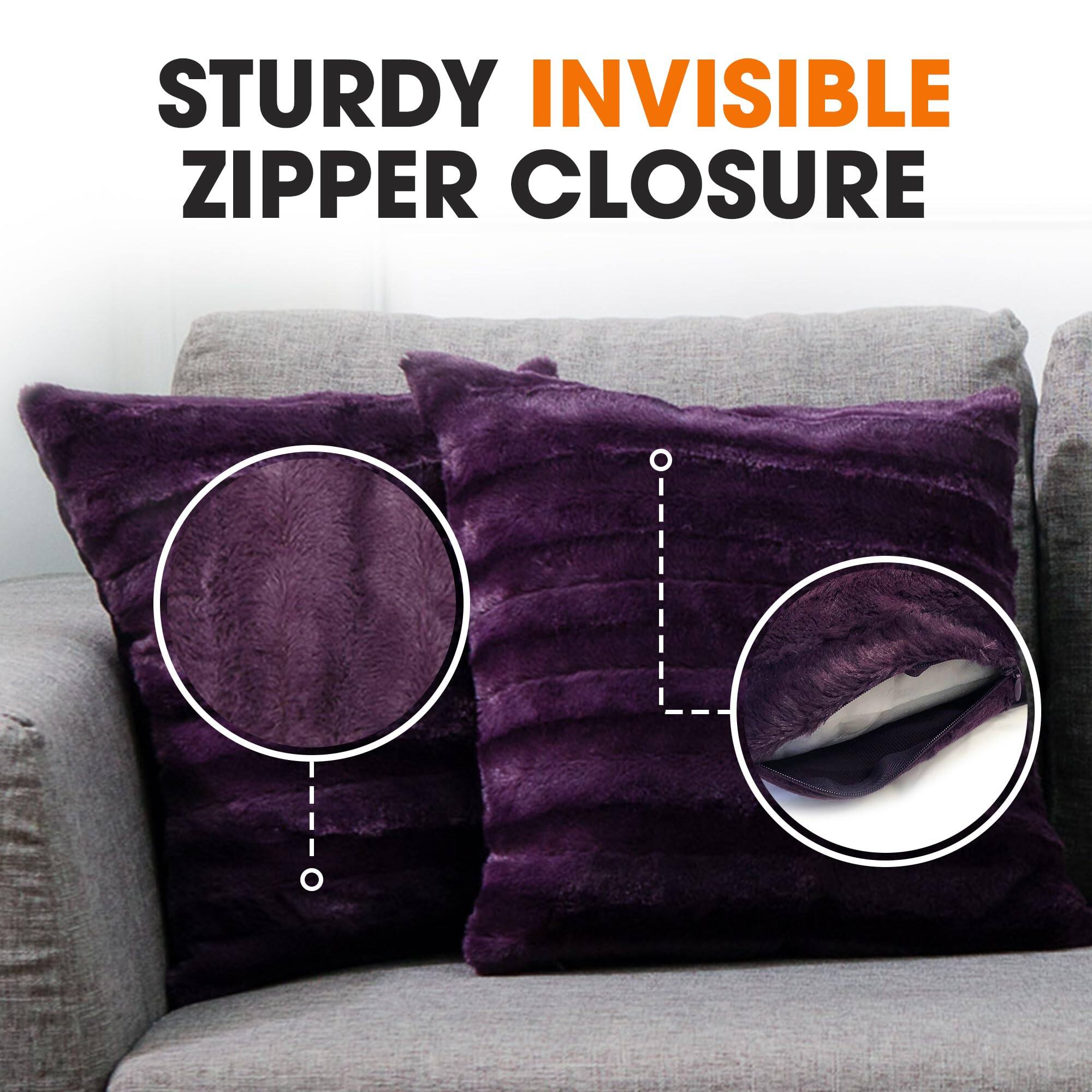 STURDY INVISIBLE ZIPPER CLOSURE