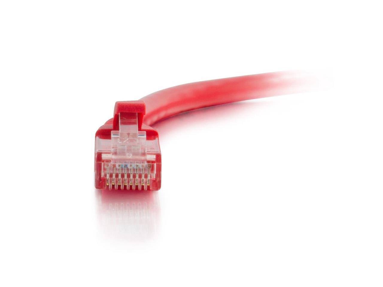 Alt View 1. Cables to Go - C2G 50810 15 ft. Cat6a Snagless Unshielded (UTP) Ethernet Network Patch Cable - Red.