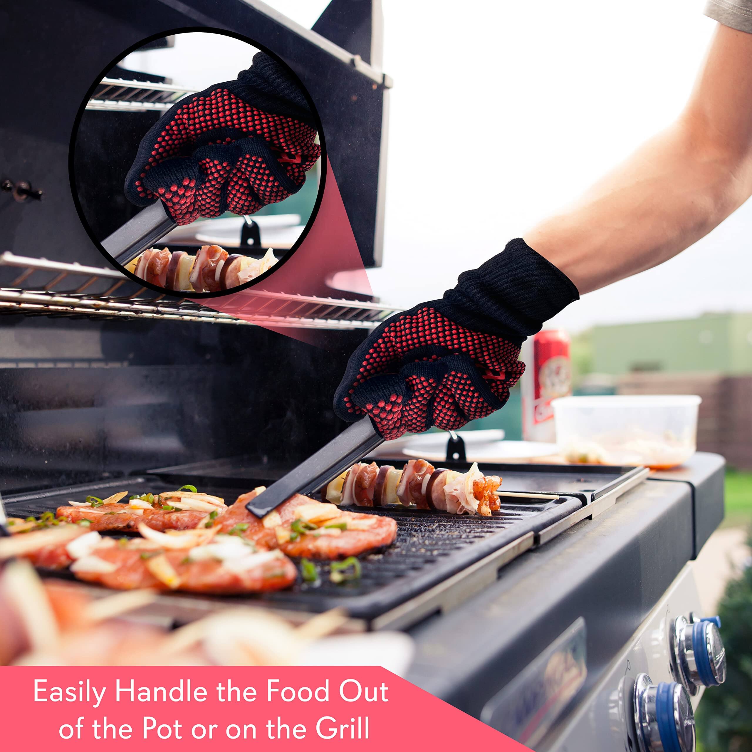Easily Handle the Food Out of the Pot or on the Grill
