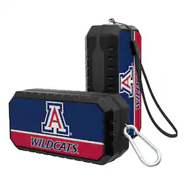Keyscaper - Arizona Wildcats End Zone Water Resistant Bluetooth Speaker - Multicolor