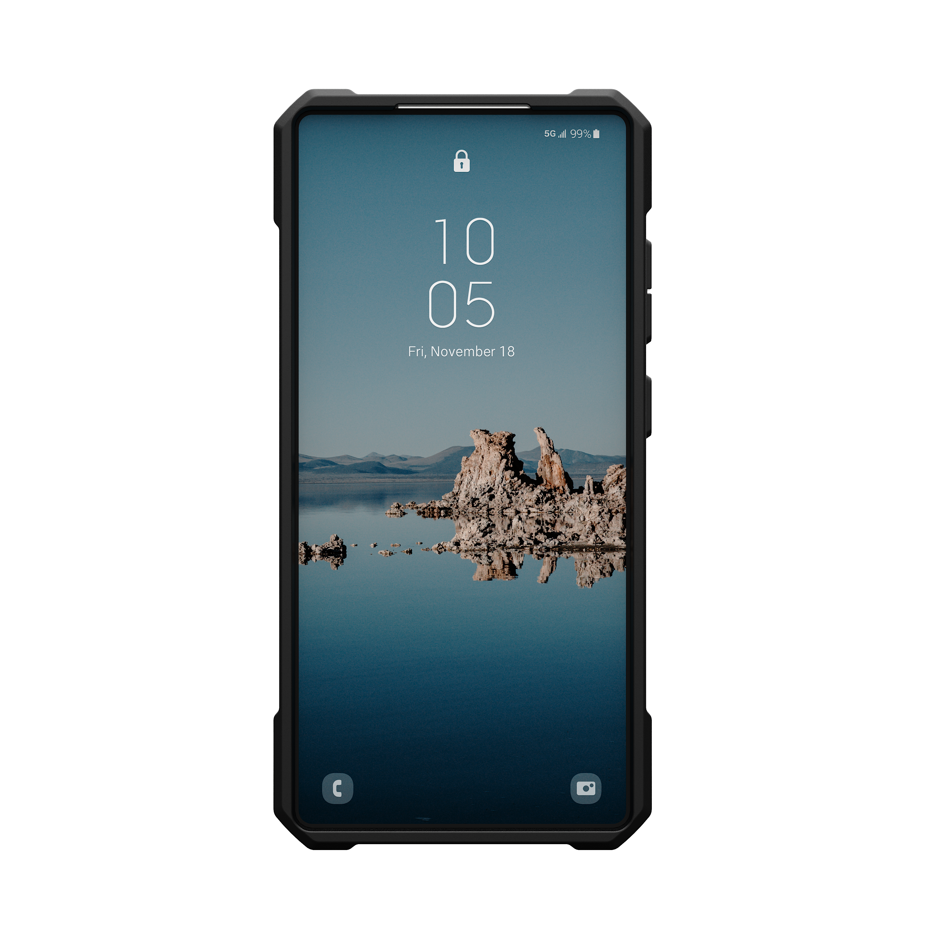 The text on the image reads: "10 05 Fri, November 18".