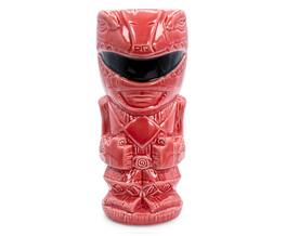 Geeki Tikis Power Rangers Ranger Ceramic Mug | Holds 16 Ounces - Red