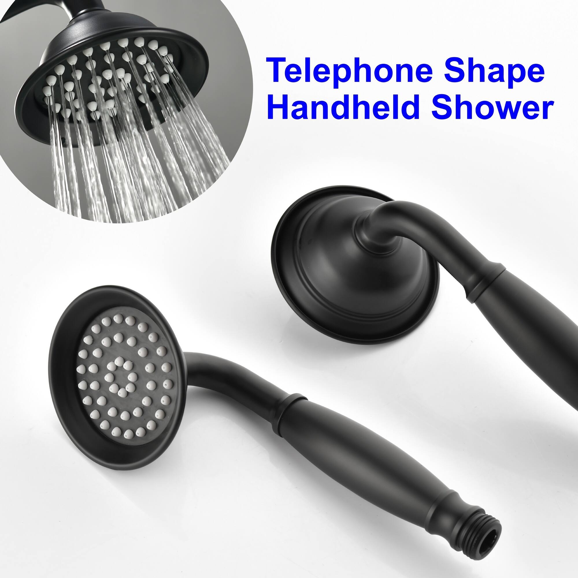 Telephone Shape Handheld Shower