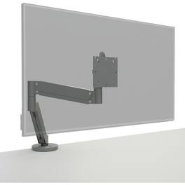 Chief - Koncis Single Arm Desk Mount - For Displays 10-32" - Silver