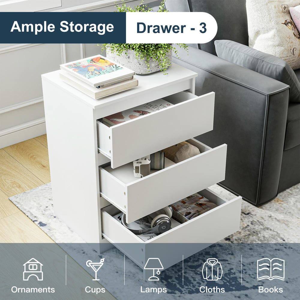 Ample Storage Drawer - 3

- Ornaments
- Cups
- Lamps
- Cloths
- Books