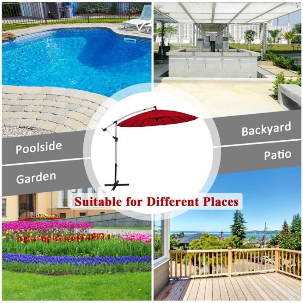 Backyard Poolside Patio Garden  
Suitable for Different Places