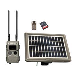 Bundle - Cuddeback - Tracks Black Flash Standalone Cell Camera with Solar Power Bank