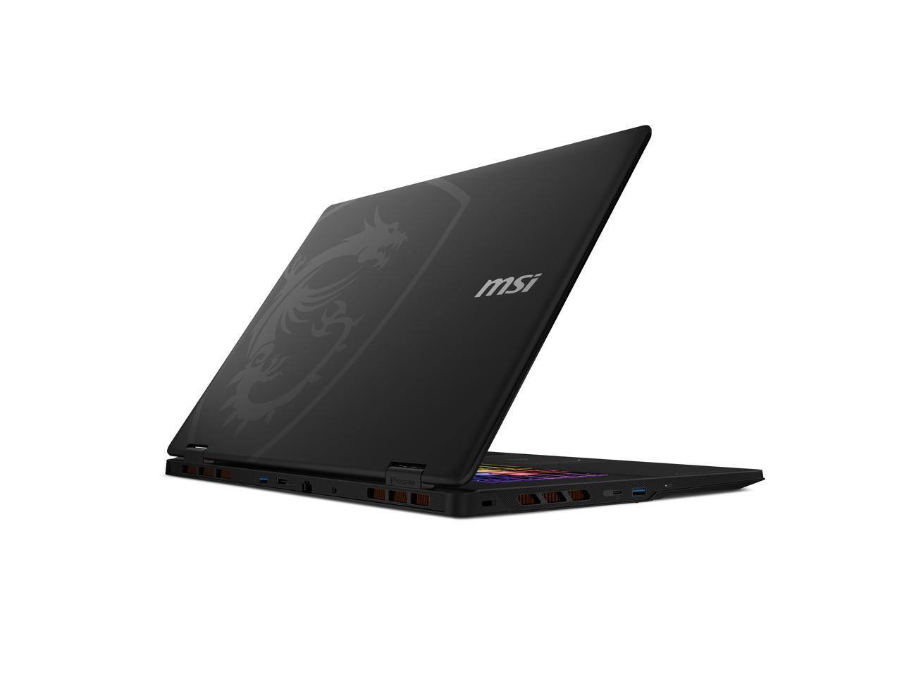 Alt View 7. MSI - MSI 18" 240Hz Ryzen 9 8940HX RTX 5070 32GB DDR5 1TB SSD Win 11 (Crosshair A18 HX) - Gray.
