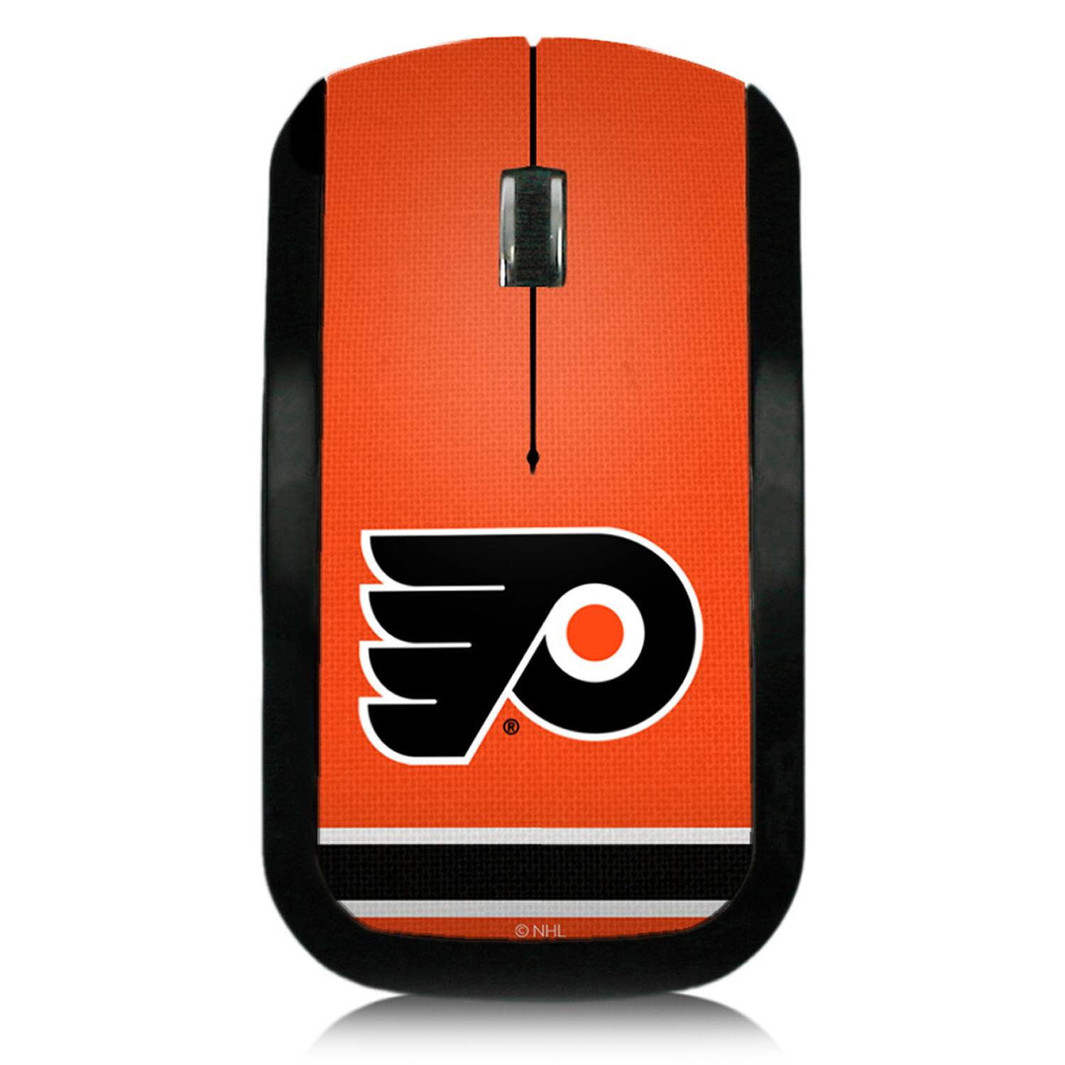 Keyscaper - Philadelphia Flyers Stripe Wireless Mouse - Wireless - Multicolor