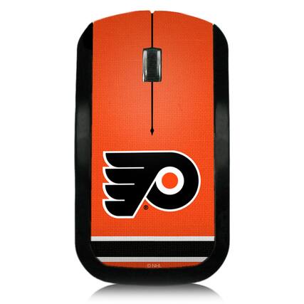 Front. Keyscaper - Philadelphia Flyers Stripe Wireless Mouse - Multicolor.