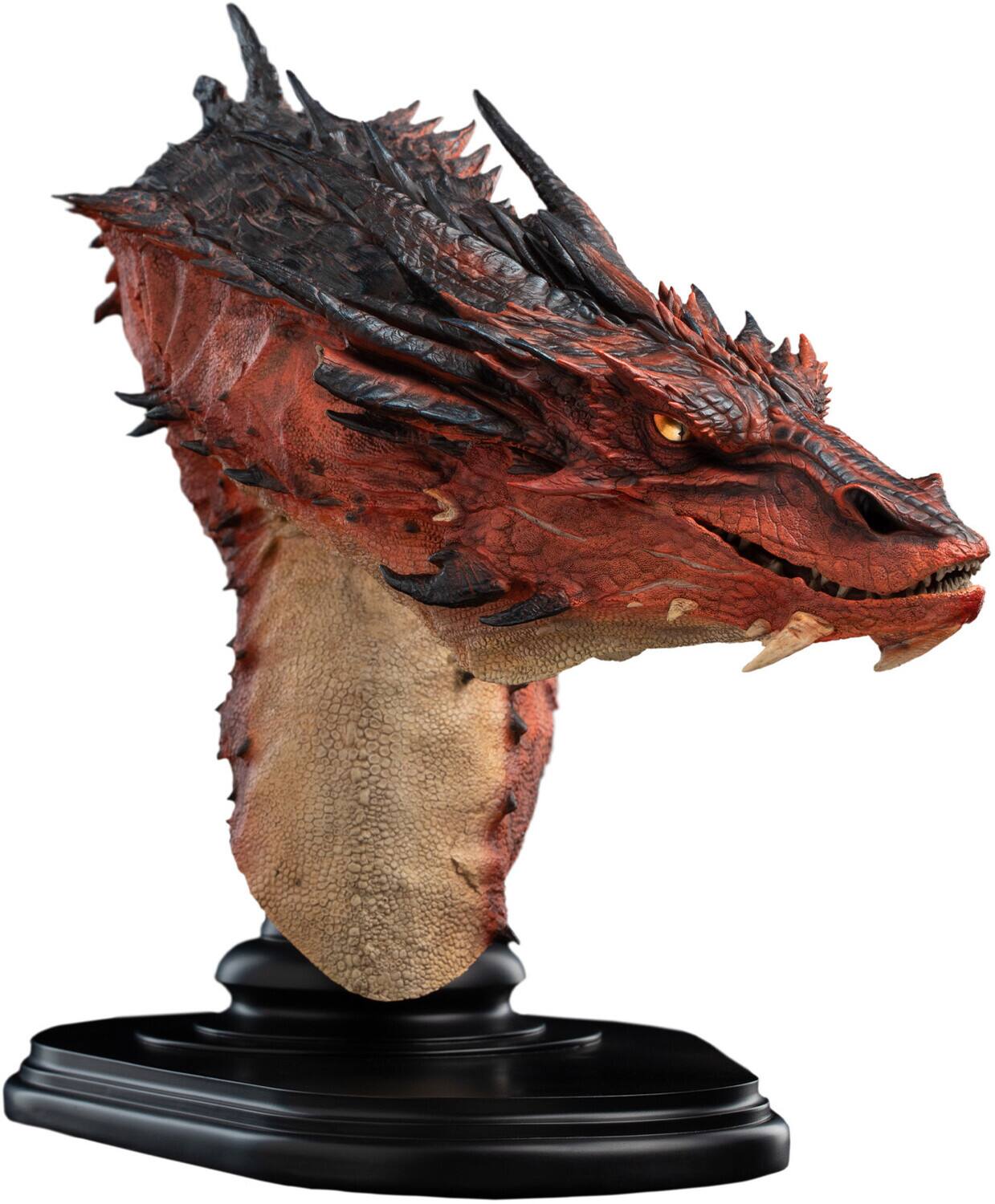 Alt View 3. Weta Workshop - Weta Workshop Polystone - The Hobbit Trilogy - Smaug the Terrible Bust   - COLLECTIBLES - Multicolor.