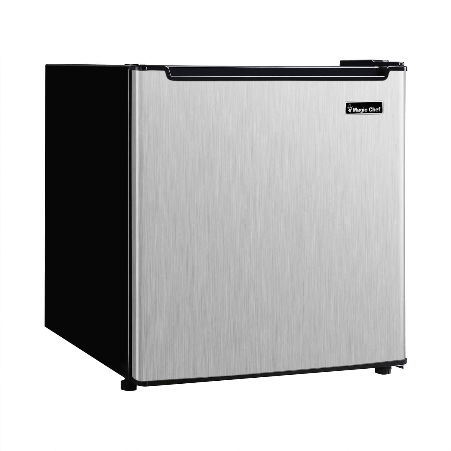 Magic Chef - MCAR170STE 1.7-Cu.-Ft. 90-Watt Stainless Steel Mini Refrigerator - Silver