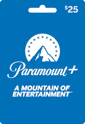 $25 Paramount+
A MOUNTAIN OF ENTERTAINMENT™
