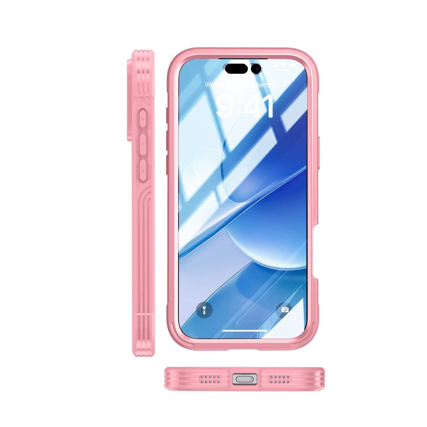 The text on the image is:

- "Wednesday"
- "September 7"
- "9:41"