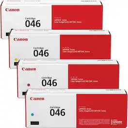 Canon - 046 Toner Cartridge, Standard Yield 4‑Pack - Black | Cyan | Magenta | Yellow