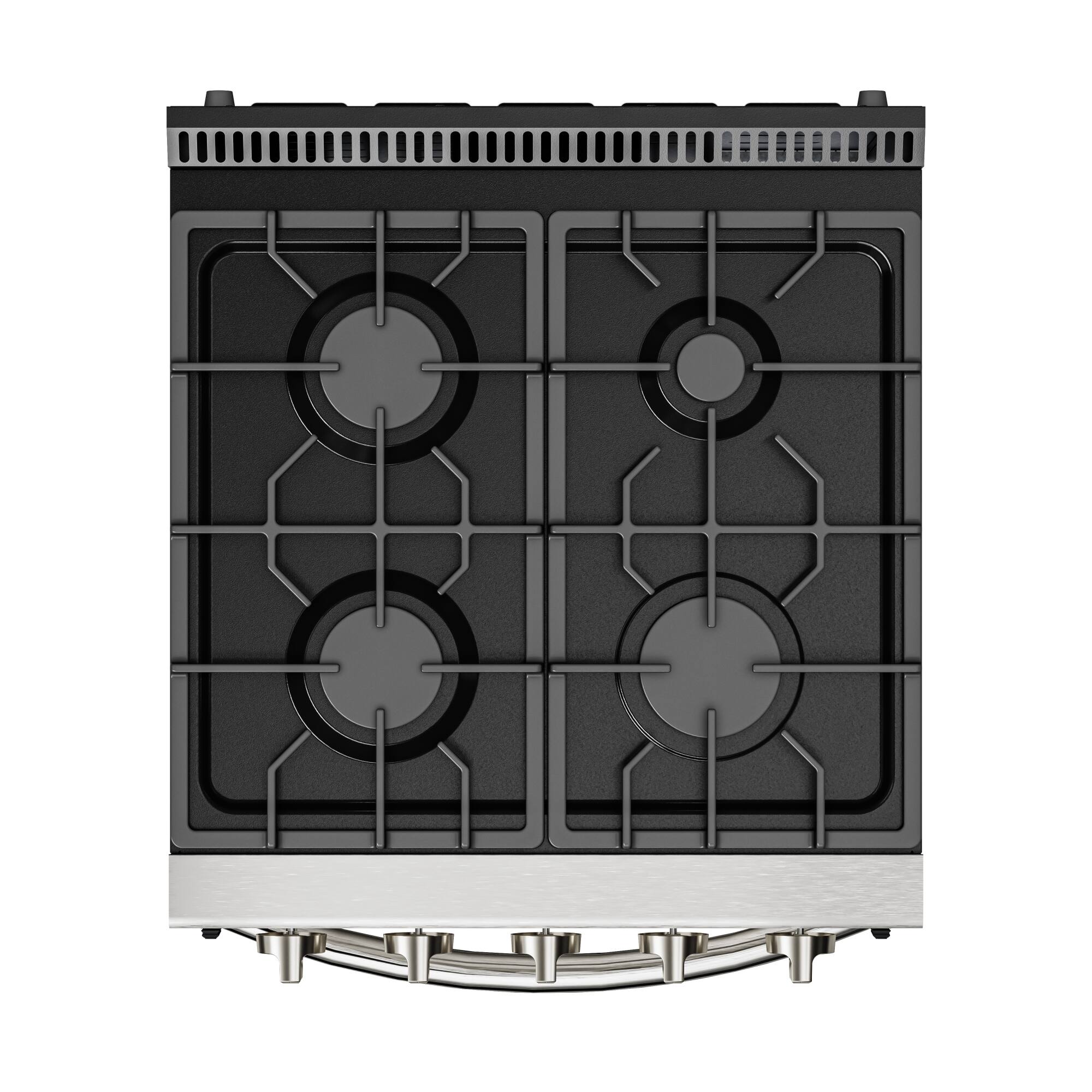 Alt View 8. Koolmore - 24 in. 4-Burner Slide-in Gas Range Oven, 3.7 cu. ft. in Stainless-Steel (KM-SGR24-SS) - Stainless steel.