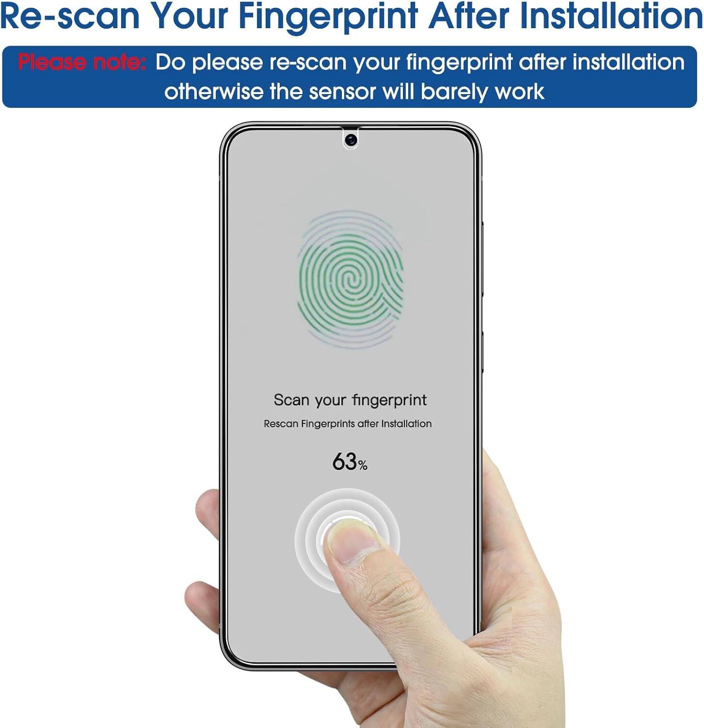 Re-scan Your Fingerprint After Installation

Please note: Do please re-scan your fingerprint after installation otherwise the sensor will barely work

Scan your fingerprint
Rescan Fingerprints after Installation
63%