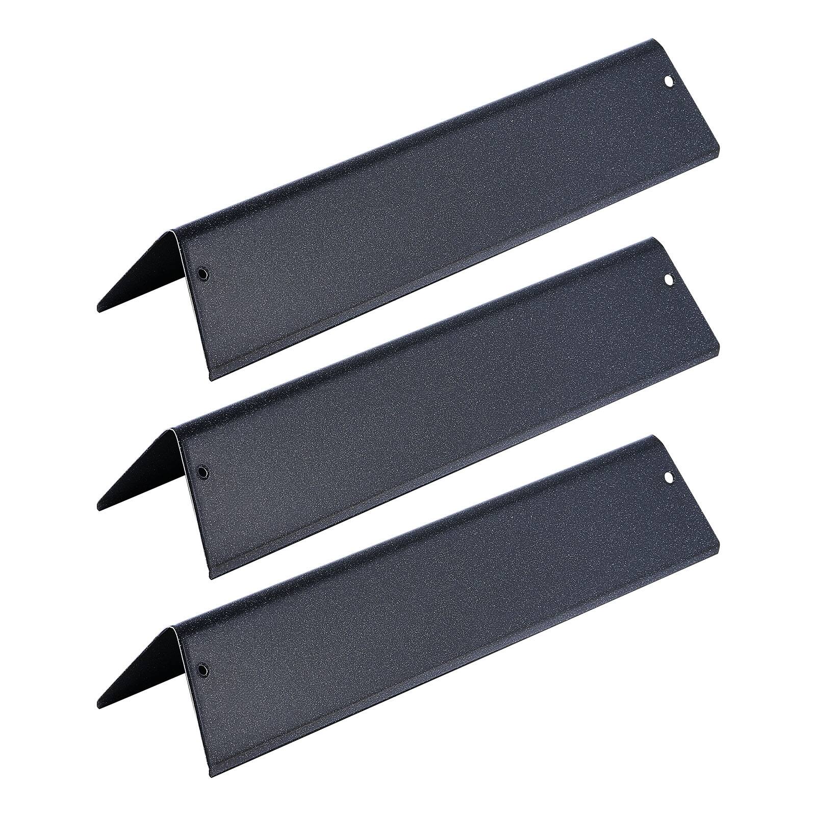 Alt View 5. VEVOR - Flavorizer Bars, 15 in Grill Replacement Part, for Weber Spirit I Grills, Porcelain-enameled Steel Heat Plate, 3 Pack - Black.