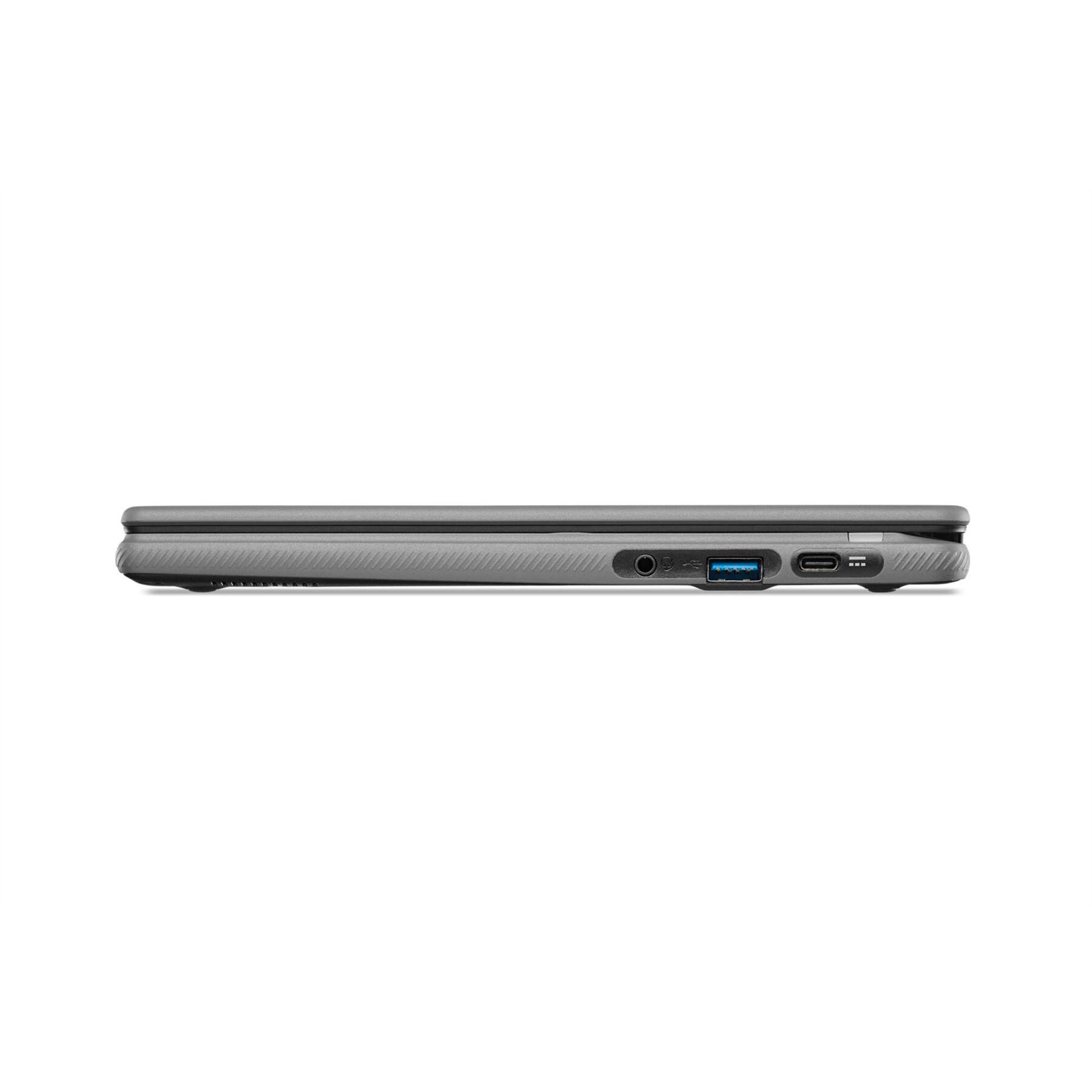 Alt View 4. Acer - Acer 311 R725T-808B 11.6" Touchscreen Chromebook MT8 8GB 64GB eMMC ChromeOS - Black.