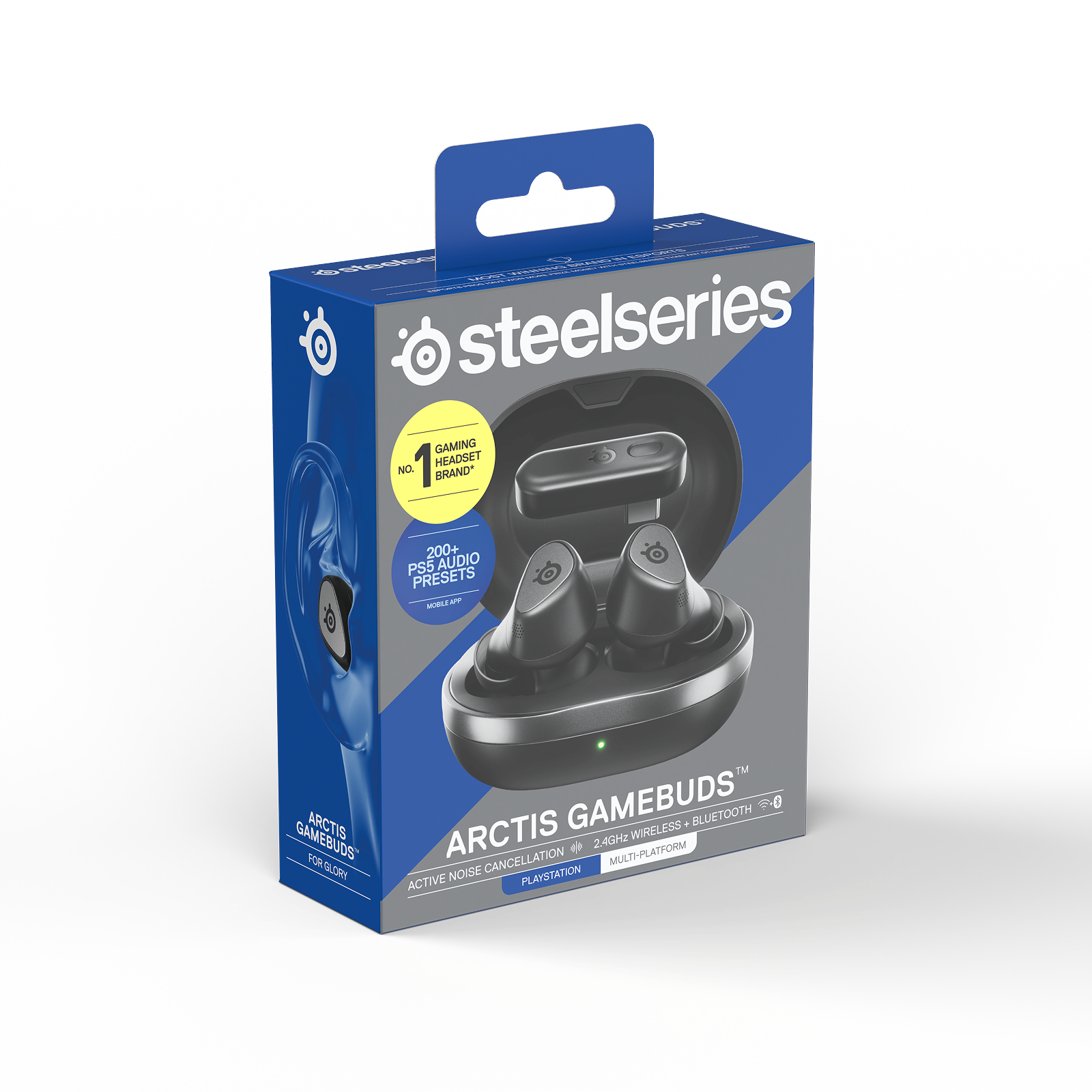 1 : | I steelseries GAMING HEADSET NC BRAND I Q 200+ PS5 AUDIO PRESETS M - GAMEBUDS ARCTIS FOR Ae TM GAMEBUDS WIRELESS + BLUETOOTH 9-0 8 ARCTIS CANCELLATION 240HZ MULTI-PLATFORM ACTIVE NOISE PLAYSTATION |