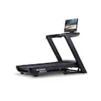 Front. NordicTrack - NordicTrack Commercial 2450 Treadmill with 24" Pivoting Touchscreen - Black.