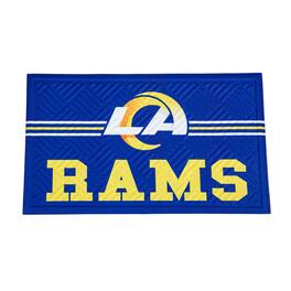 Evergreen Enterprises - Los Angeles Rams Embossed Door Mat - Multicolor