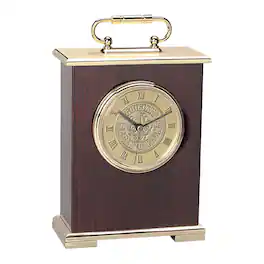 Jardine - Louisiana Ragin' Cajuns Carriage Clock - Gold