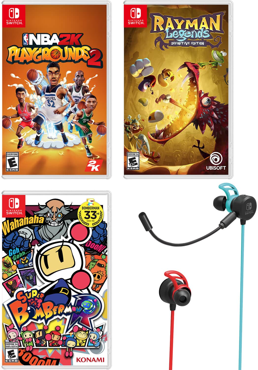 Nintendo SWITCH VALUE BUNDLE 2 VIDEOGAMES Nintendo Switch