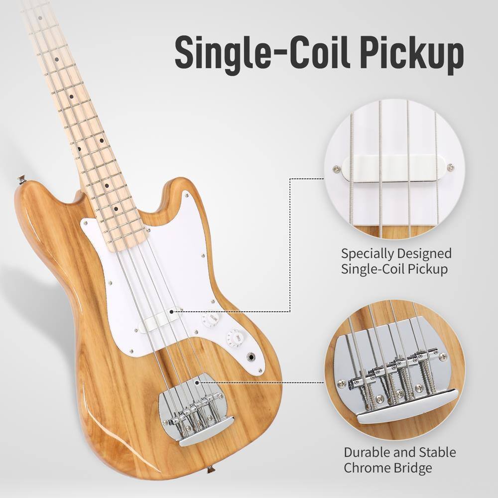 Single-Coil Pickup

Specially Designed Single-Coil Pickup

Durable and Stable Chrome Bridge