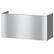 Front. Miele - Miele DRDC 3618 Range Hood Duct Cover for model DAR 1230 Range Hood - Brushed Stainless Steel.