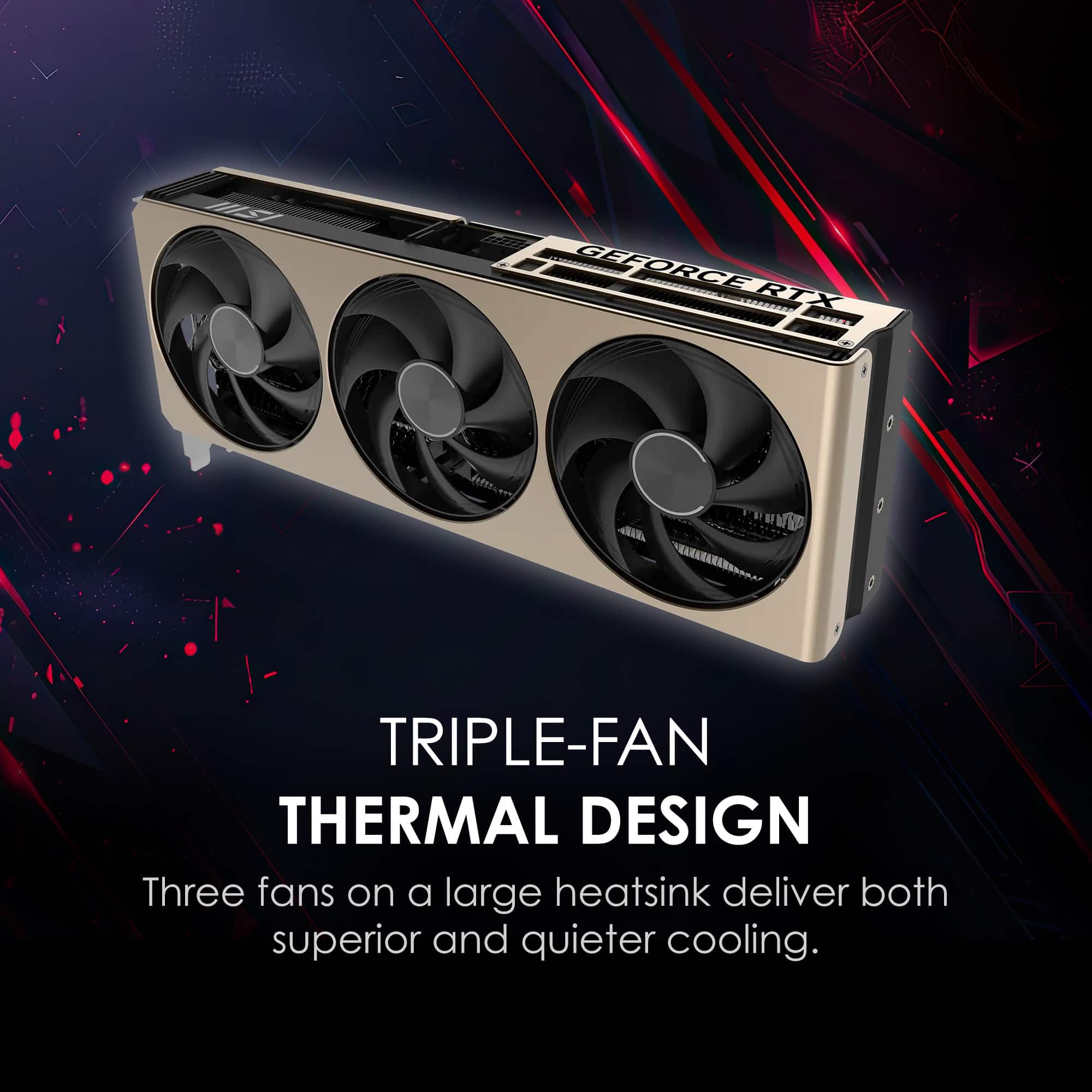 MSI NVIDIA GeForce RTX 5070 TI 16G INSPIRE 3X OC GDDR7 PCI Express