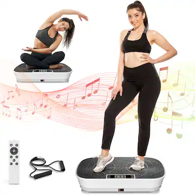 KERDOM Vibration Plate Exercise Machine with Bluetooth 99 Speed Levels for Weight Loss, Lymphatic Drainage, Home Fitness Black SZJ-0208-Black - Best Buy KERDOM Vibration Plate Exercise Machine with Bluetooth 99 Speed Levels for Weight Loss, Lymphatic Drainage, Home Fitness Black SZJ-0208-Black - Best Buy