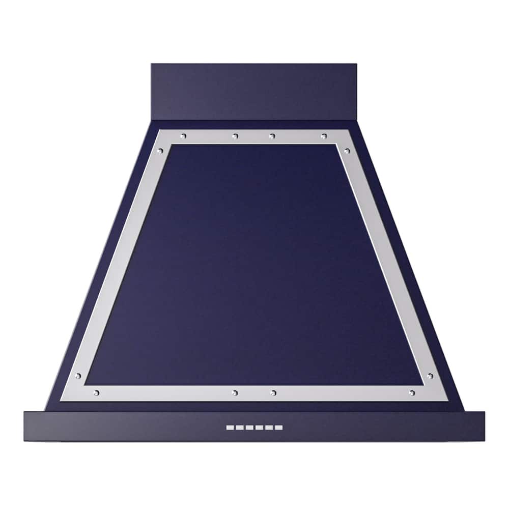 ILVE - 30 inches - Externally Vented - Wall Range Hood - Midnight Blue