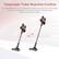 Telescopic Tube Reaches Further
The extendable tube can be adjusted to different lengths to accommodate users of varying heights and to reach deeper or further areas without straining your back.