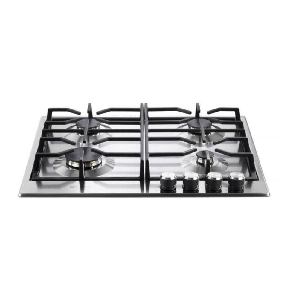 Alt View 1. Verona - Verona 24" Designer Gas Cooktop with 4 Sealed Burners in Stainless Steel - Stainless Steel.