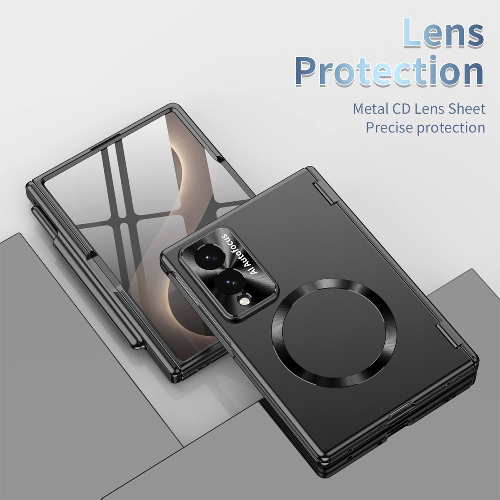 Lens Protection  
Metal CD Lens Sheet  
Precise protection