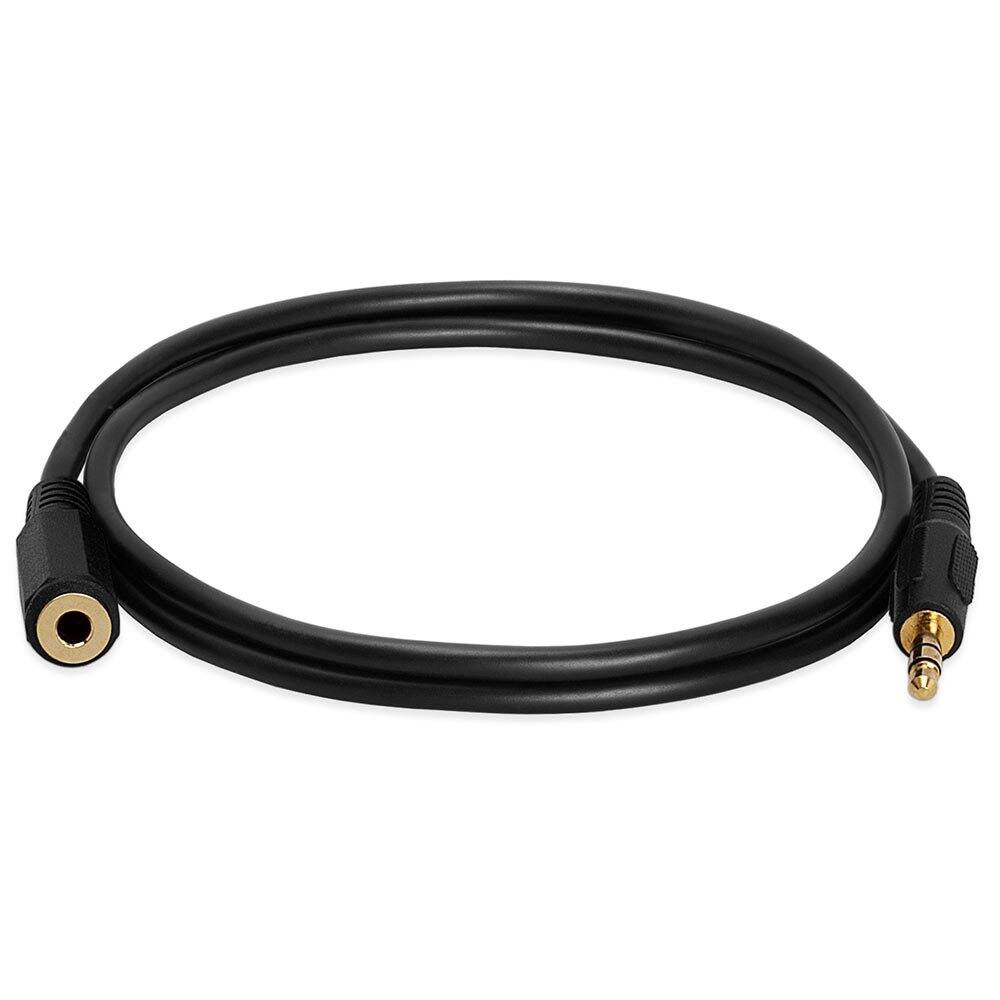 Cmple.com 3.5mm Headphone Extension Cable 3ft Male to Female AUX Cord ...